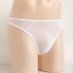 Calzoncillos finos y transparentes para hombre con malla de alta elasticidad, transpirables y cómodos, perfectos para un ajuste ligero y sexy — foto 4