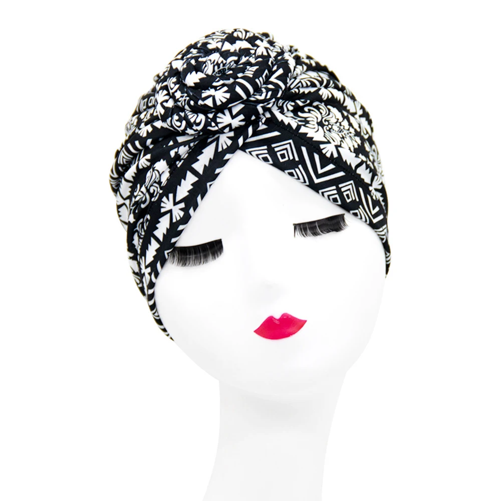 Title 14, European And American Popular Retro Turban Hats...