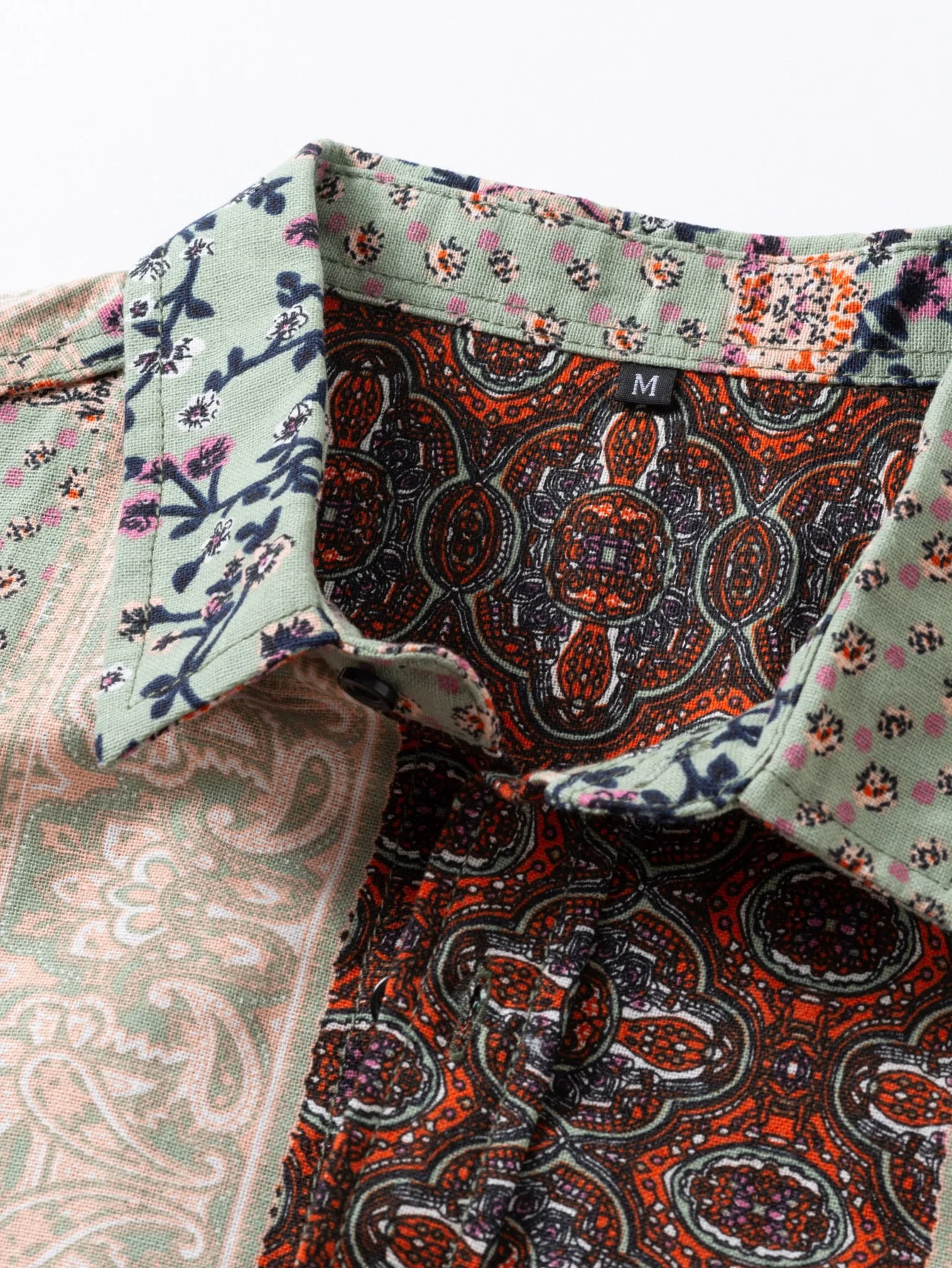 Nieuw bloemenprint shirt met korte mouwen en losse pasvorm, ideaal voor de zomer, biedt comfort en stijl voor een casual en modieuze look. — foto 6