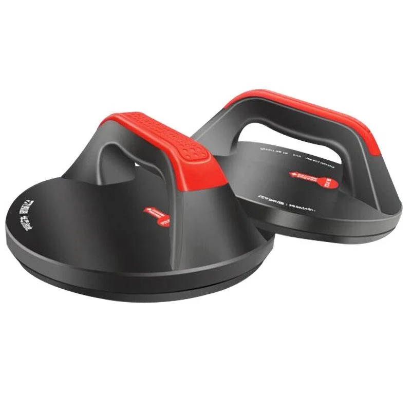 Suporte para flexão para treino superior. Fortalece peito, ombros e tríceps. Maior amplitude e conforto para melhores resultados. — foto 1