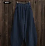 Plus Size Women's Loose Trousers with Tight Waist, Casual Pants for Comfort and Style, Perfect for Everyday Wear — photo 1
