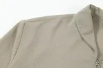 Men's solid color casual long sleeve shirt with personality stitching. Comfortable and stylish for everyday wear and cas — photo 21