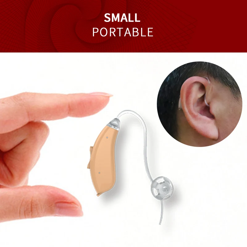 Title 6, F802 BTE Digital Wireless Hearing Aid 6 Channel...