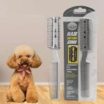 Hair Cleaning Comb for Dogs and Cats Beauty Tool removes loose hair, detangles, and promotes a shiny, healthy coat for y — photo 1