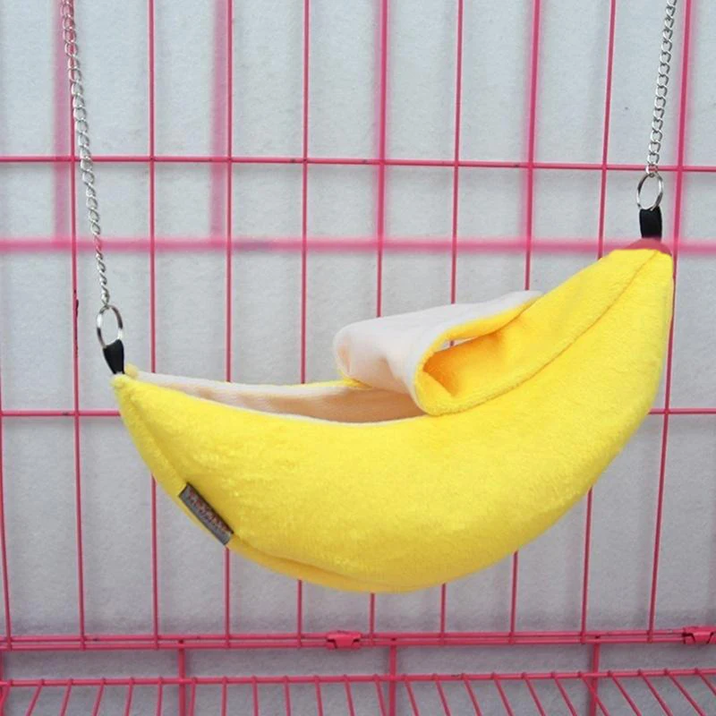 Title 3, Hamster Cotton Nest Banana Shape House Hammock ...