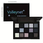 Palette de fards à paupières fumés 15 couleurs mates nacrées, idéale pour des looks sophistiqués et polyvalents. Maquillage yeux parfait. — photo 2