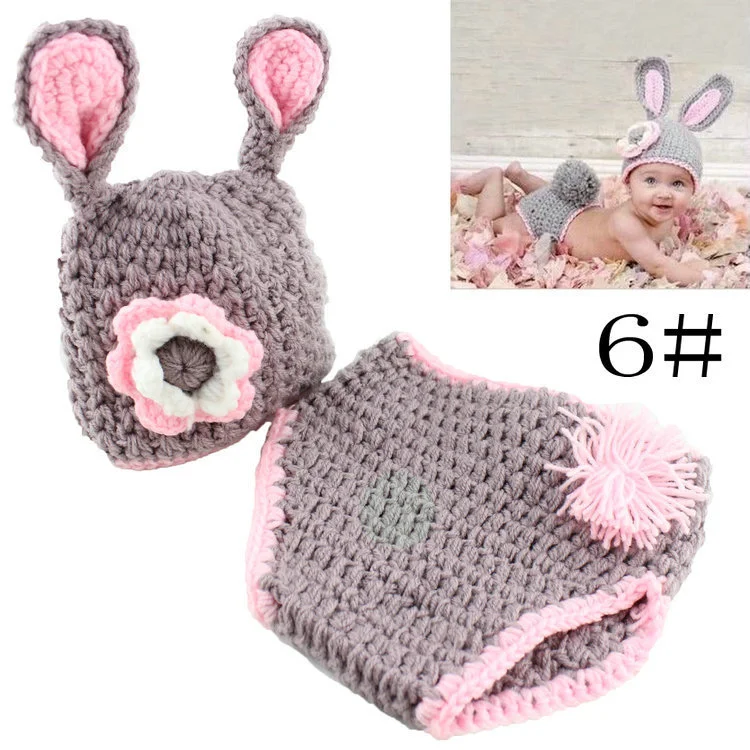Gorro de bebê de tricô feito à mão Conforto e carinho para recém-nascidos. Ideal para aquecer e proteger seu bebê com estilo e amor. — foto 6