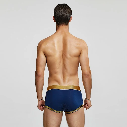 Title 4, Cuecas masculinas de algodão estilo clássico