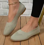 Sapatos femininos baixos, confortáveis, com bico redondo e sem cadarço, ideais para o dia a dia, proporcionando conforto e estilo. — foto 4