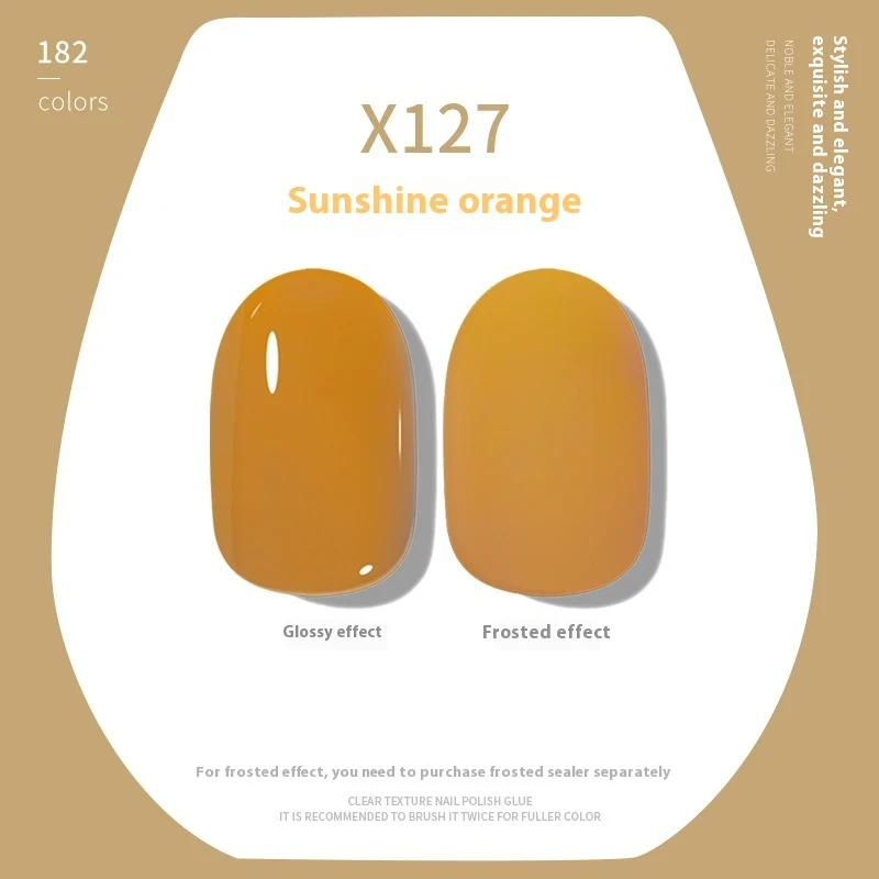 Nude Ice Transparent Color Cherry Red White UV Polish for stunning nails. Long-lasting color, easy application, flawless — photo 20