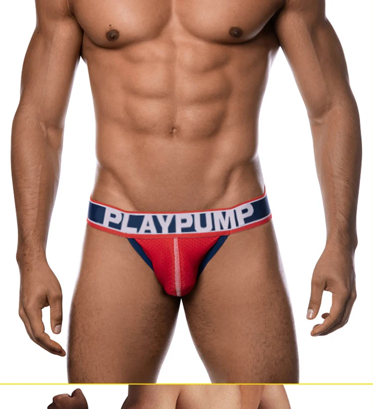 Title 2, Mens Revealing Hip T-shaped Low-waisted Quick-...