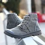 Gepatineerde Martin Boots voor Heren en Dames. Duurzaam en Stijlvol. Klassiek design. Perfect voor dagelijks gebruik. Comfort en een tijdloze look. — foto 2