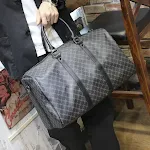 Bolsa de ombro masculina diária casual portátil, grande capacidade para viagens, perfeita para transportar seus pertences com conforto e estilo. — foto 1