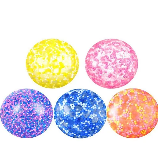 Title 3, Stress Relief Ball Squeezing Toy made of TPR So...