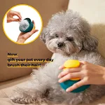 Artefato de Pente Dupla Face com Nós para Animais de Estimação Desembaraça nós e remove pelos soltos, promovendo um pelo brilhante e saudável, ideal para cães e gatos. — foto 1