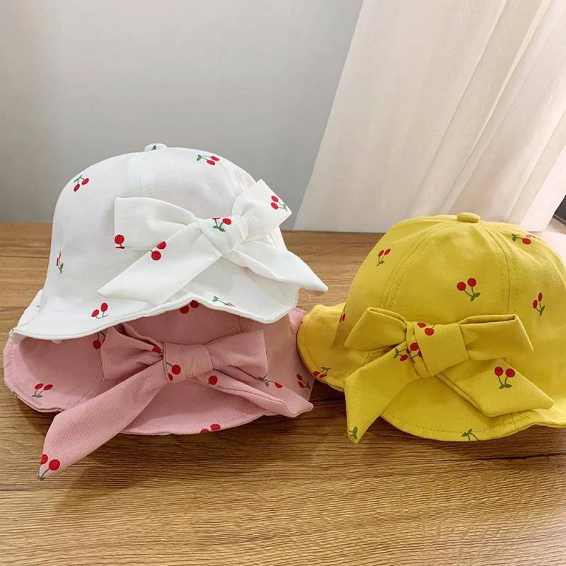 Chapéu de pescador para meninas de 1-3 anos, à prova de vento para primavera e outono, protege do sol e do vento, perfeito para brincar ao ar livre. — foto 3
