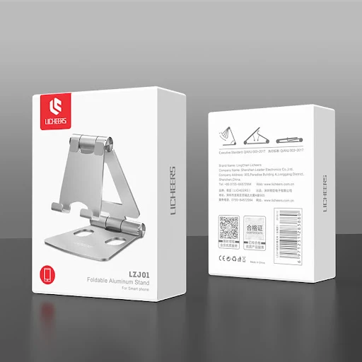 Title 2, Mobile phone lazy alloy folding bracket, adjust...
