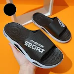Fashion Home Indoor Bathroom Non-slip Wear-resistant Soft Bottom Couple Sandals and Slippers. Comfortable and durable fo — photo 6