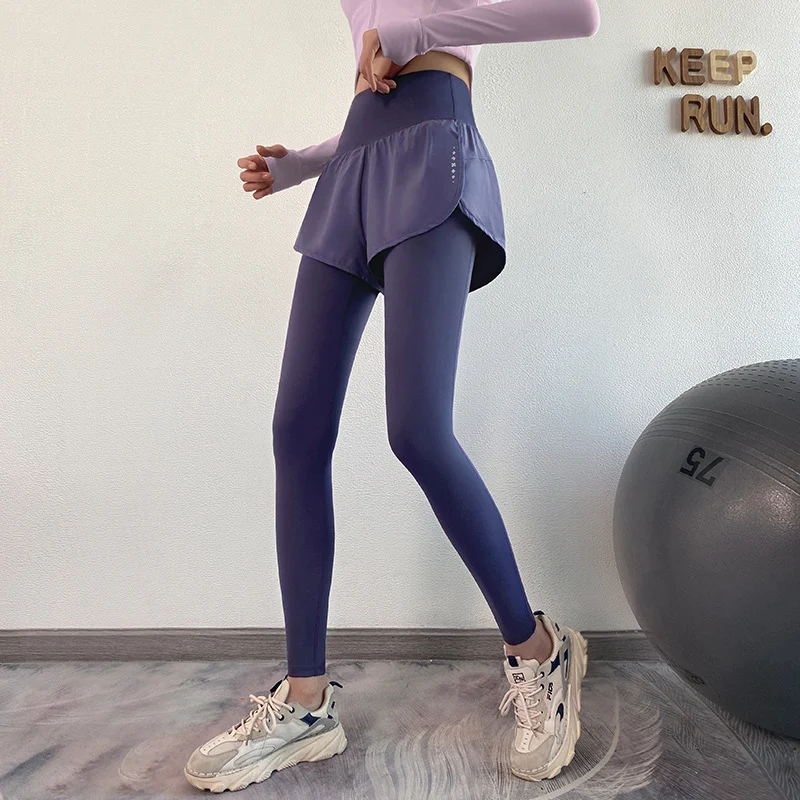 Yoga broek dames lente zomer high waist, billen lift, strakke pasvorm, stretch fitness broek. — foto 3