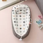 Berço portátil dobrável e respirável com favo de mel, removível e lavável, perfeito para viagens e casa — foto 5
