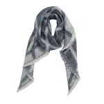 Large Diamond Plaid Black