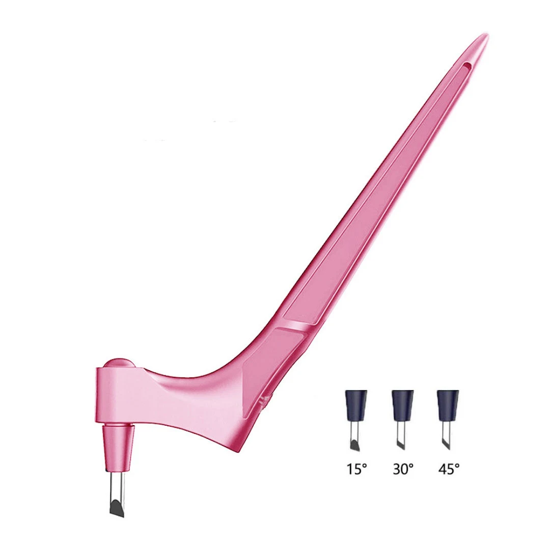 Taglierina rotante a 360 gradi Utensile da taglio manuale Coltello per intaglio ideale per lavori di precisione e creativi. — foto 10