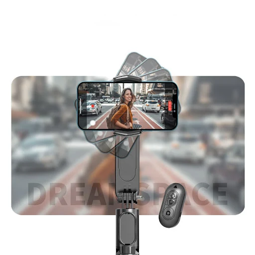 Title 6, Gimbal portátil e tripé selfie stick Bluetooth ...