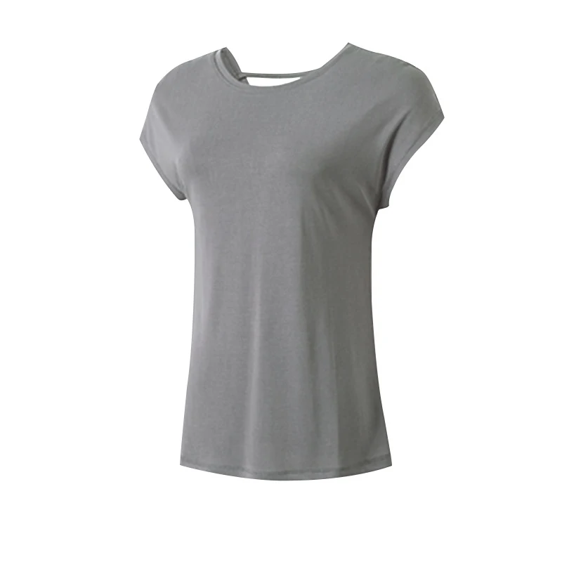Sexy fitness top met sneldrogend materiaal en blote rug, yogakleding voor dames, ideaal voor yoga en training. — foto 6