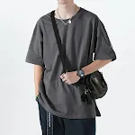 Autumn Men's Short-sleeved T-shirt Cotton Round Neck comfortable and breathable for everyday wear, perfect for casual st — photo 7