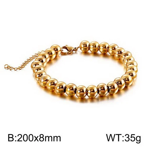 Title 6, Conjunto de Colar Gargantilha e Pulseira de Aço...
