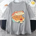 Cute Cat Biscuits Dipping Sauce Print — photo 4