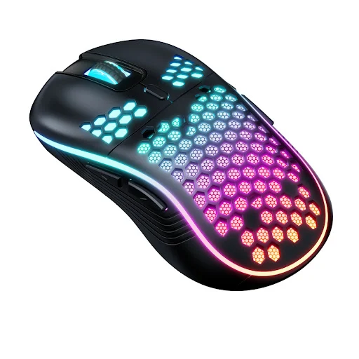 Title 2, Mouse Gaming SA-1 Dual Mode Wireless RGB Blueto...