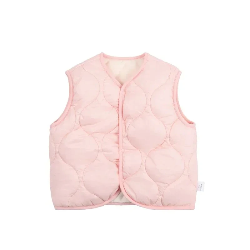 Colete Bebê Térmico Grosso Roupa Externa Colete Quente e Confortável Proteção Ideal para o Inverno e Atividades ao Ar Livre Respirável — foto 11