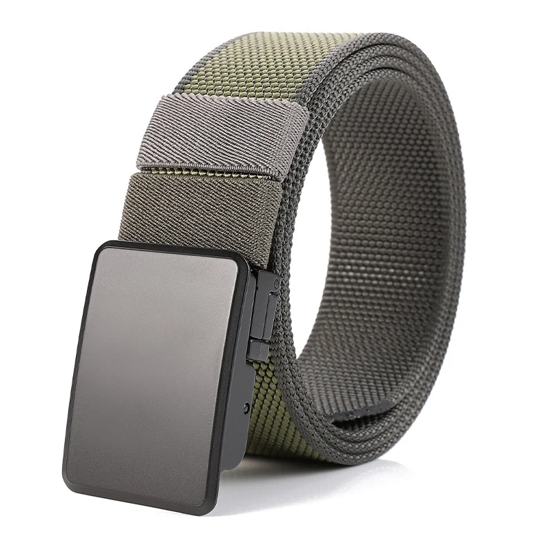 Title 2, Mens rotating buckle double-sided nylon waistb...