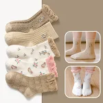 Meias de bebê coreanas de desenho animado para outono e inverno, quentes, macias e adoráveis, perfeitas para manter os pezinhos confortáveis e estilosos. — foto 5