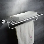 Handdoekrek set 304 roestvrij staal badkamer, badkamer hardware, hangende set, duurzaam en stijlvol design. — foto 2