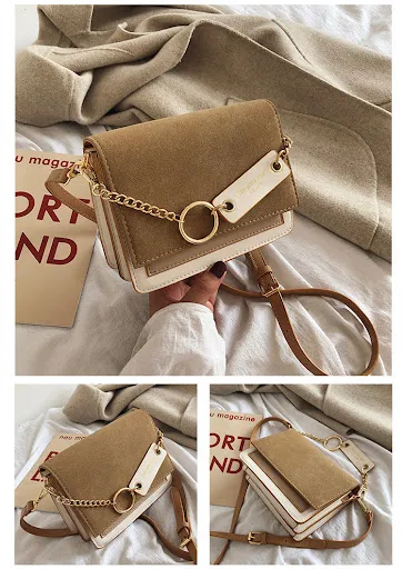 Title 2, Nova Bolsa Mensageiro Coreana Fosca Outono Inve...