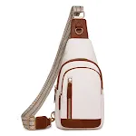 White With Brown