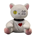 Dark Cat Series Funny Mood Cat Doll Plush Toys — Express your feelings with these adorable, soft plushies. Great for col — photo 2