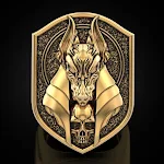 Anel masculino Retro Hu Lang com banho de ouro 18K, design arrojado e sofisticado, para homens que buscam um visual único e elegante. — foto 3
