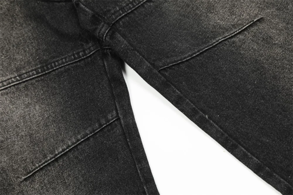 Title 12, Mens Fashion Holes Denim Overalls. Stylish and...