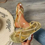 Dames casual platte teenslippers, ideaal voor dagelijks gebruik, comfortabele slippers met open teen, perfect voor warme zomerdagen. — foto 21
