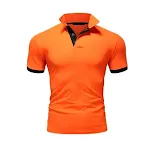 Orange with black