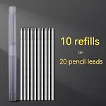 6 Black 2 Blue 2 Red 10 Refill