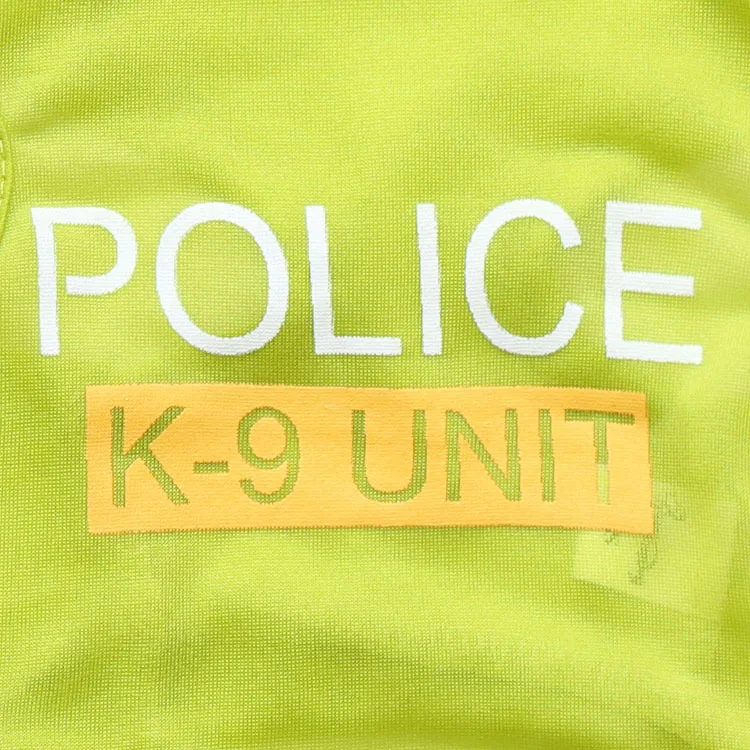 Title 6, Spring and Summer Police Dog Pet Clothes Vest —...