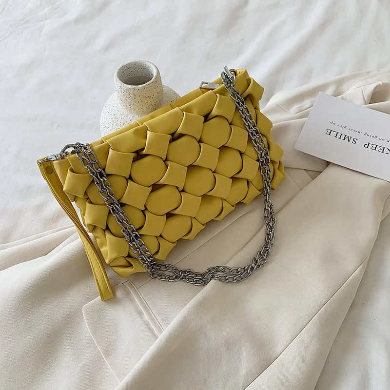 Fashion Woven Messenger Bag Chain — photo 5
