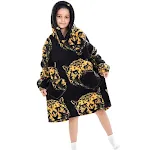 Leopard head warm clothes