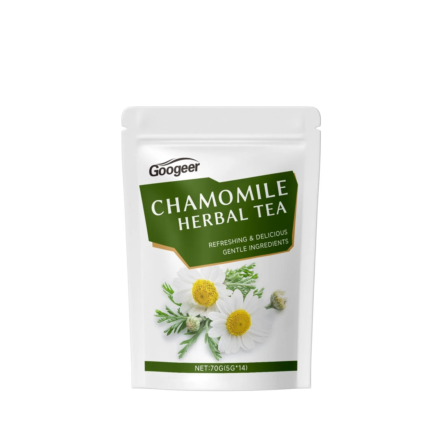 Natural Chamomile Tea Bag Relaxing and Soothing Enjoy a gentle herbal infusion for a peaceful night and natural well-bei — photo 1