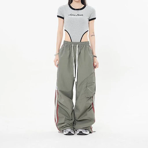 Title 7, Pantaloni casual da strada Y2g Harajuku retro h...