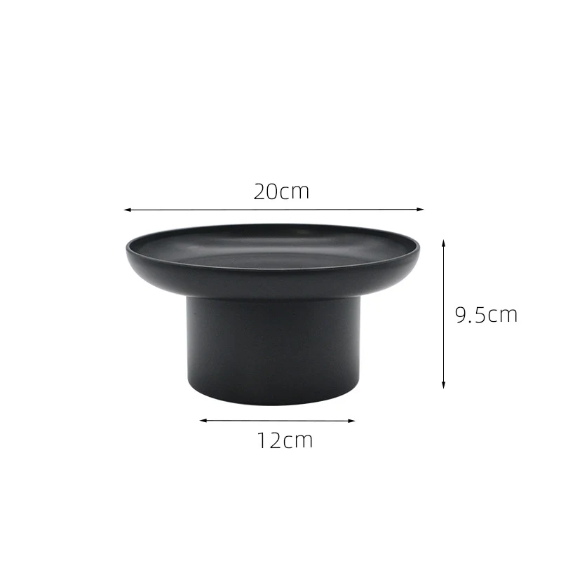 Title 4, Simple and Modern Round Storage Tray for Living...